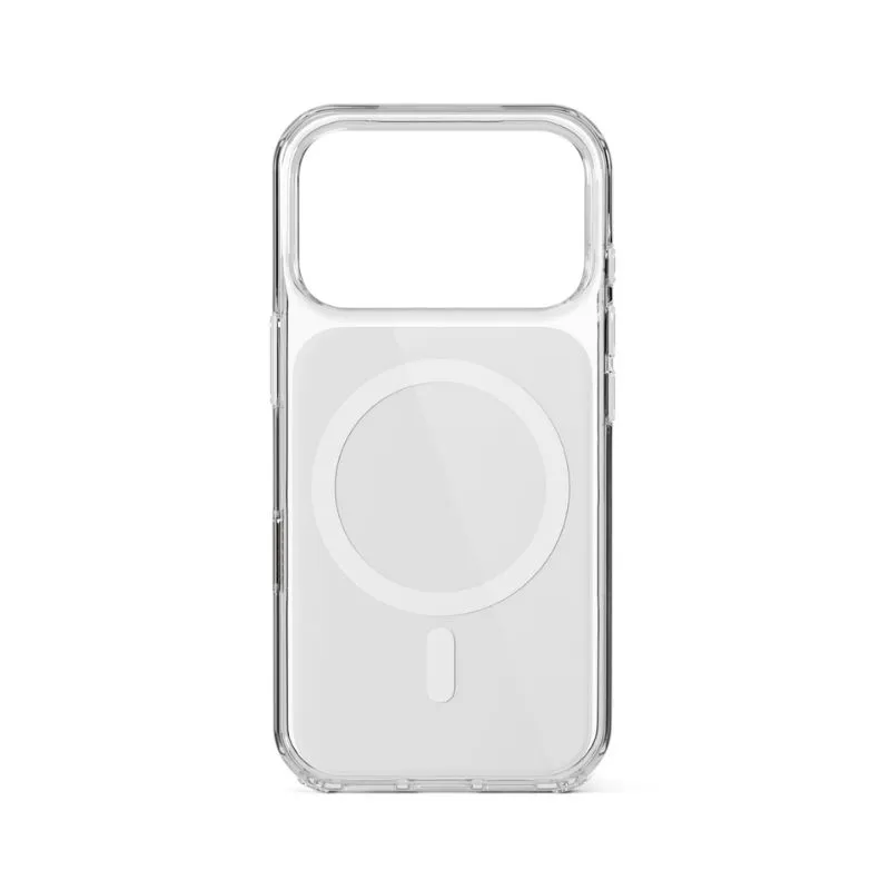 Epico Tile Mag+ Case | iPhone 17 Pro | White | Qi2  &amp;  MagSafe Compatible | Camera Island Protector | crossbody ready  &amp;  camera island protector