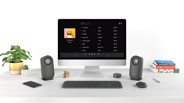 Logitech Z407 Bluetooth speakers w/subwoofer, Graphite