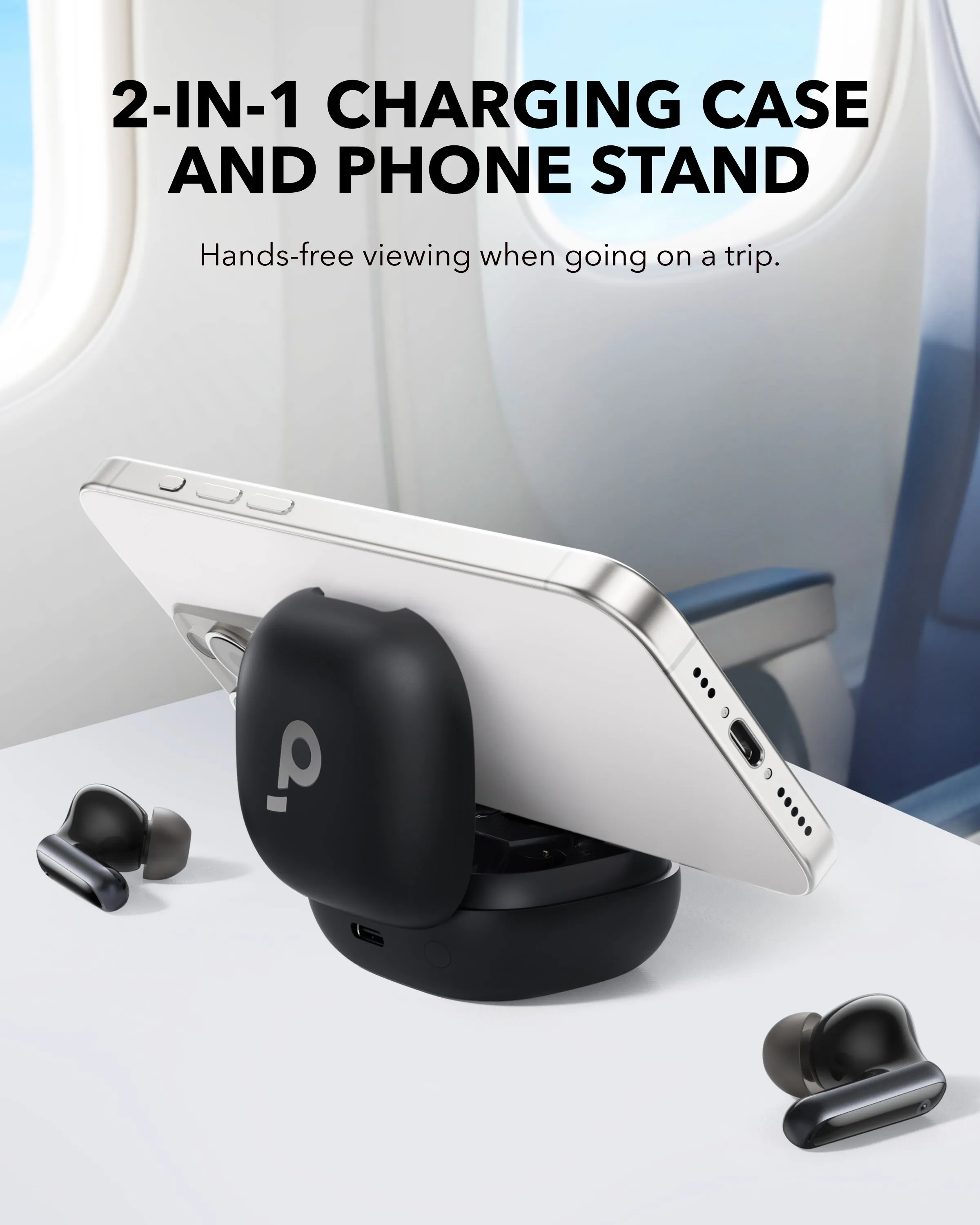 Anker Soundcore P40i - wireless earbuds, Black