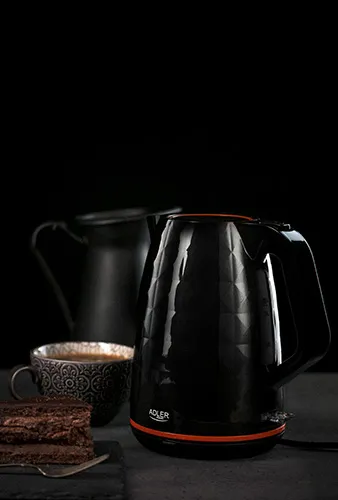 Adler AD 1277 B kettle, 1.7L, 2200W, Black