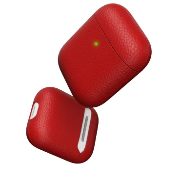 PodSkinz Artisan Series Leather Case - Handcrafted Leather Case for your Airpods