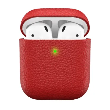 PodSkinz Artisan Series Leather Case - Handcrafted Leather Case for your Airpods