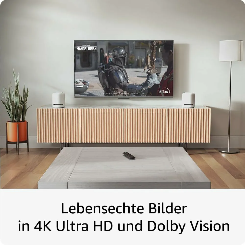 Amazon Fire TV Stick 4K Max (2nd Gen) (2023) mediaspelare, 16 GB, Svart