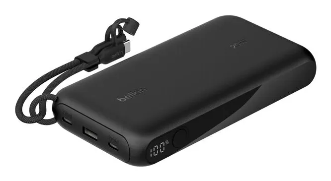 20k PD20W Pwr Bank w Display BK