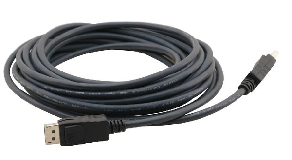 Kramer Flexible DisplayPort &ndash; DisplayPort 1.2 - cable, 0.3 m, Black