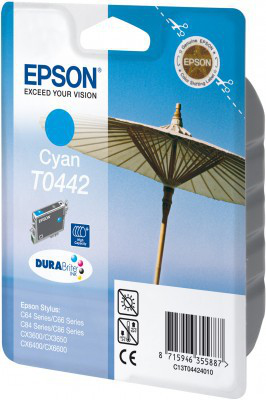 Epson St C64/66/84 cyan HC mustepatruuna 13ml durabrite