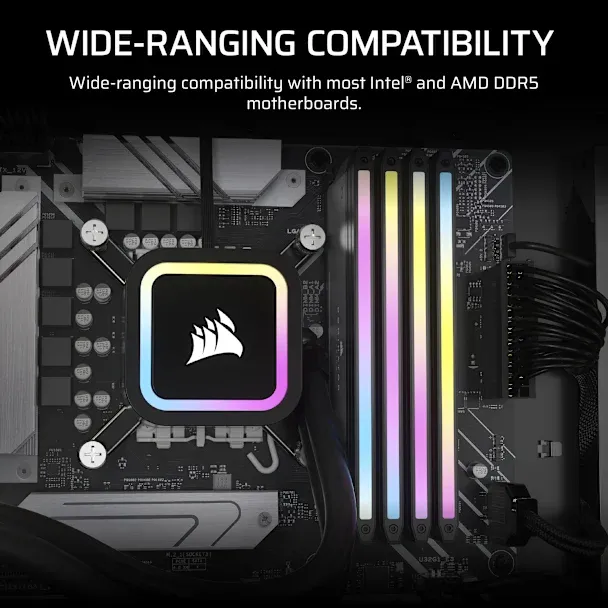 Corsair Dominator Titanium Light Enhancement Kit RGB LED - Grey Heatsink