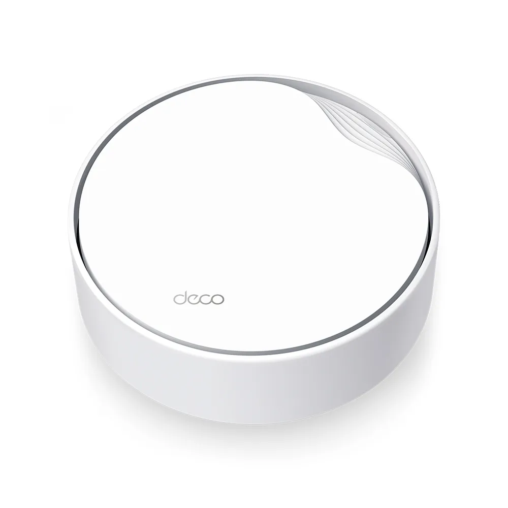 TP-Link Deco X50-PoE Mesh WiFi System, Wi-Fi 6, AX3000, PoE, White