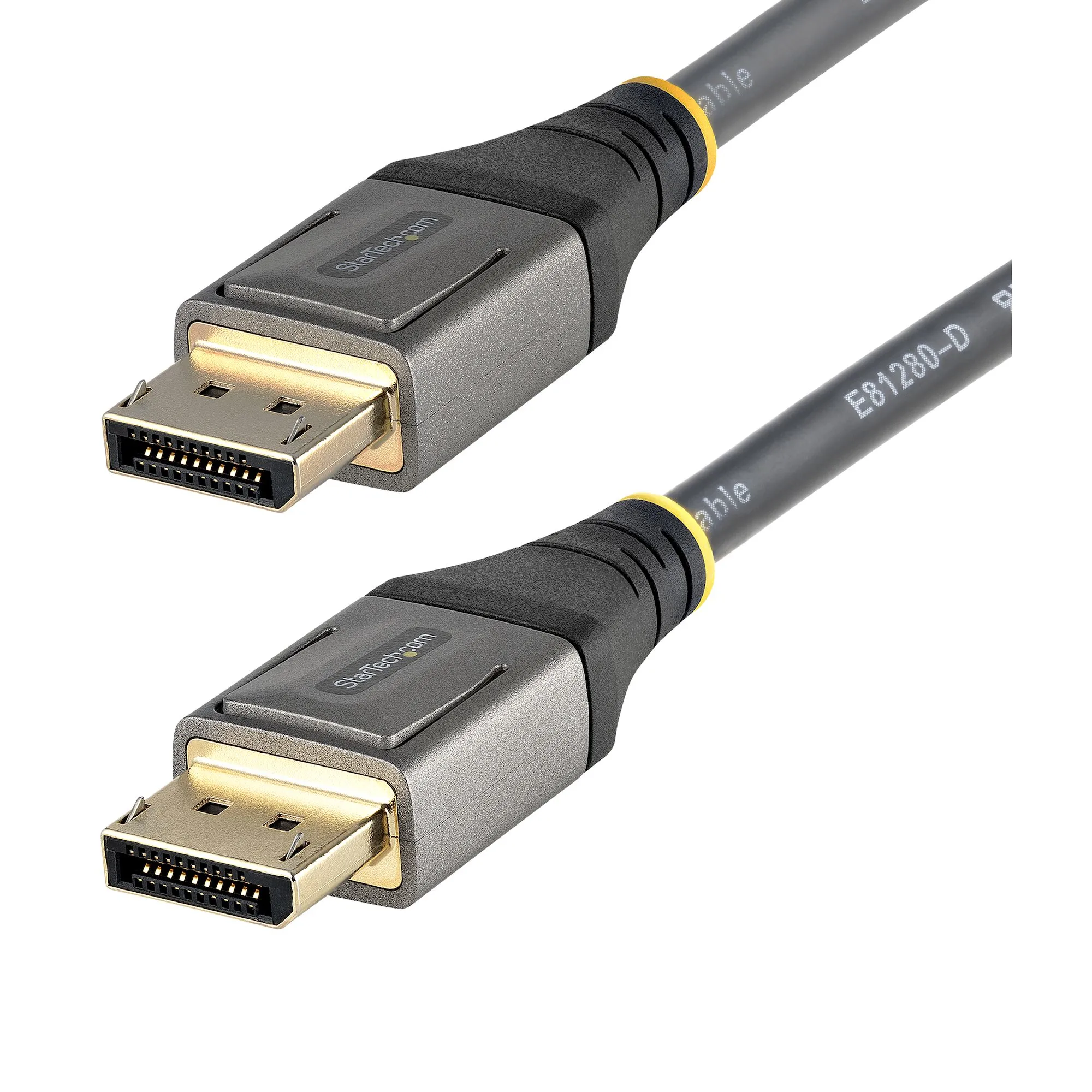 Startech  DisplayPort – DisplayPort 1.4 - kabel, 2 m, Grå/Svart
