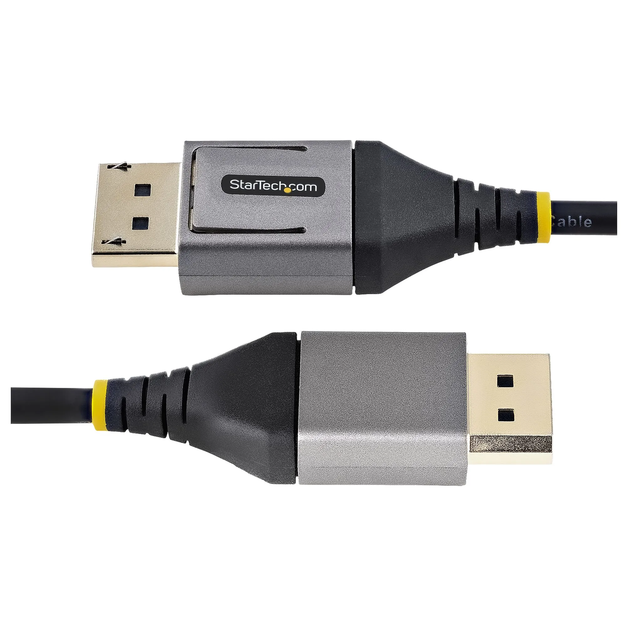 Startech  DisplayPort &ndash; DisplayPort 1.4 - kabel, 2 m, Gr&aring;/Svart
