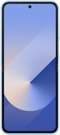 Samsung Galaxy Z Flip6 -silikonskal, Blå