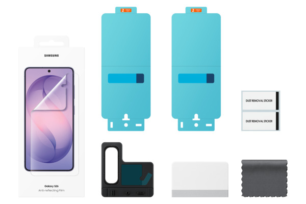 Samsung Anti-Reflecting Protective Film for Galaxy S26 with applicator