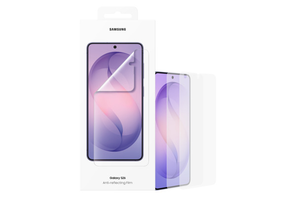 Samsung Anti-Reflecting Protective Film for Galaxy S26 with applicator