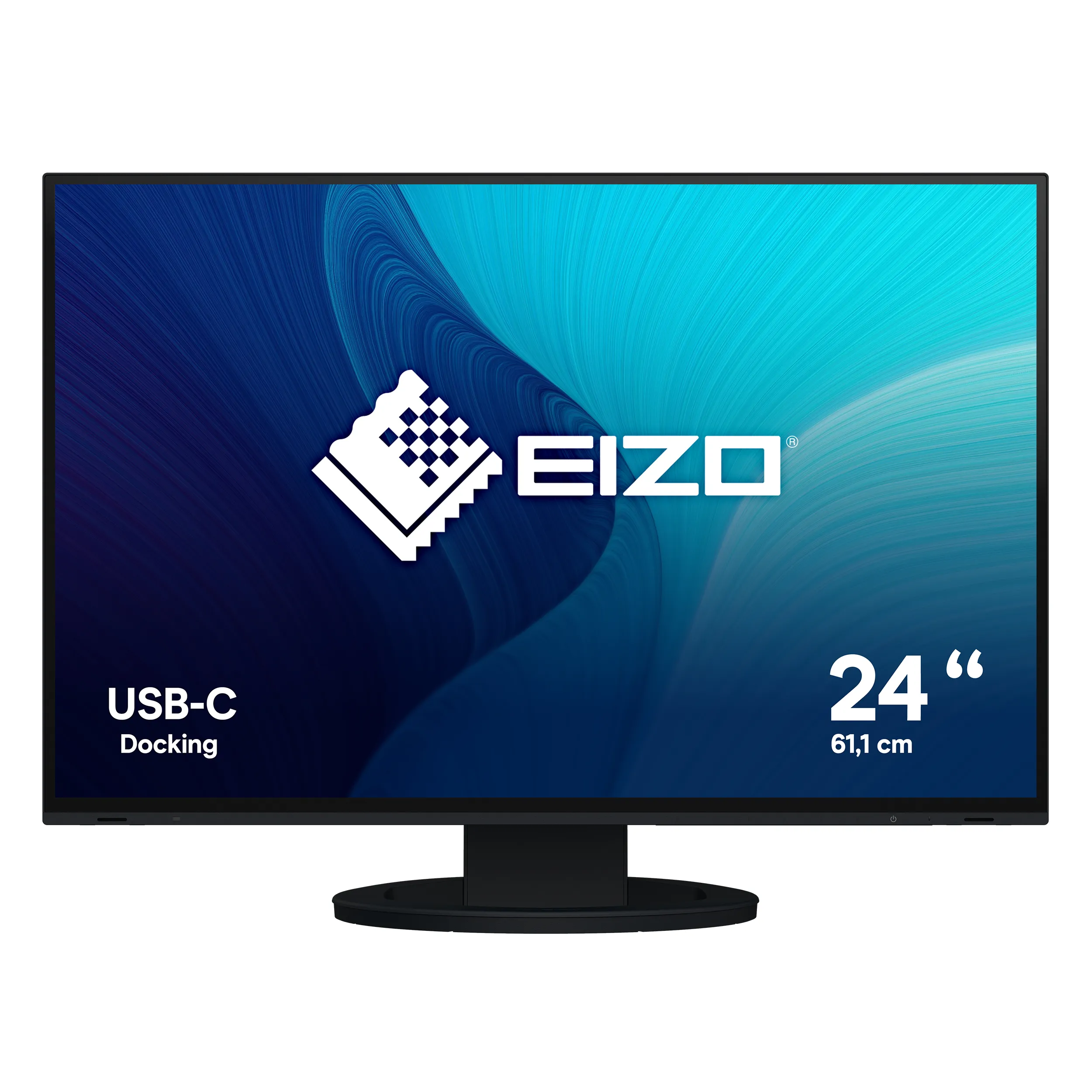 EIZO 24&quot; FlexScan EV2485-BK, WUXGA, IPS - sk&auml;rm