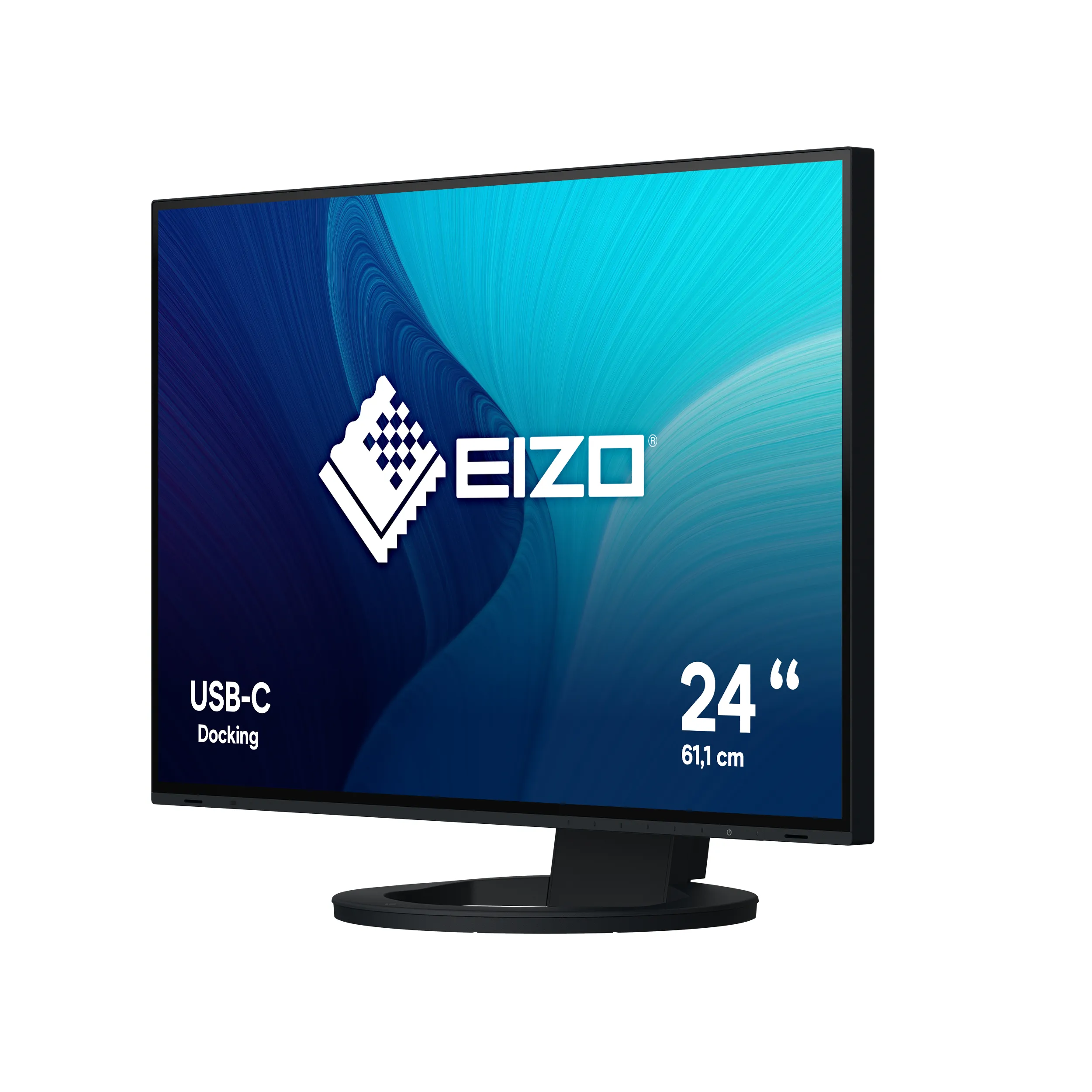 EIZO 24&quot; FlexScan EV2485-BK, WUXGA, IPS - sk&auml;rm