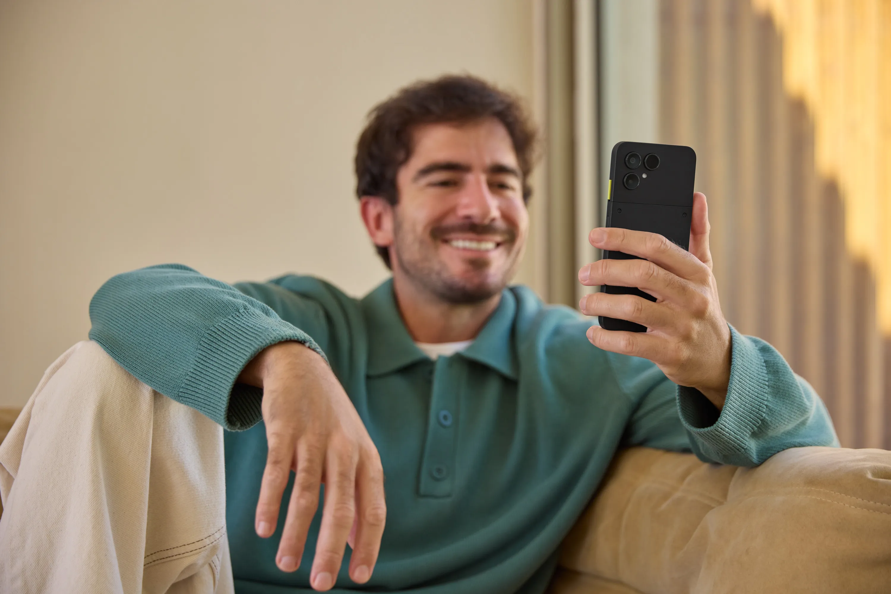 Fairphone Gen. 6 8/256 Gt -puhelin, Horizon Black