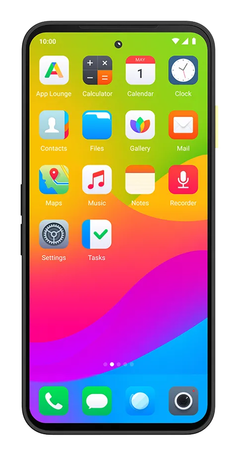 Fairphone Gen. 6 8/256 Gt -puhelin, Horizon Black