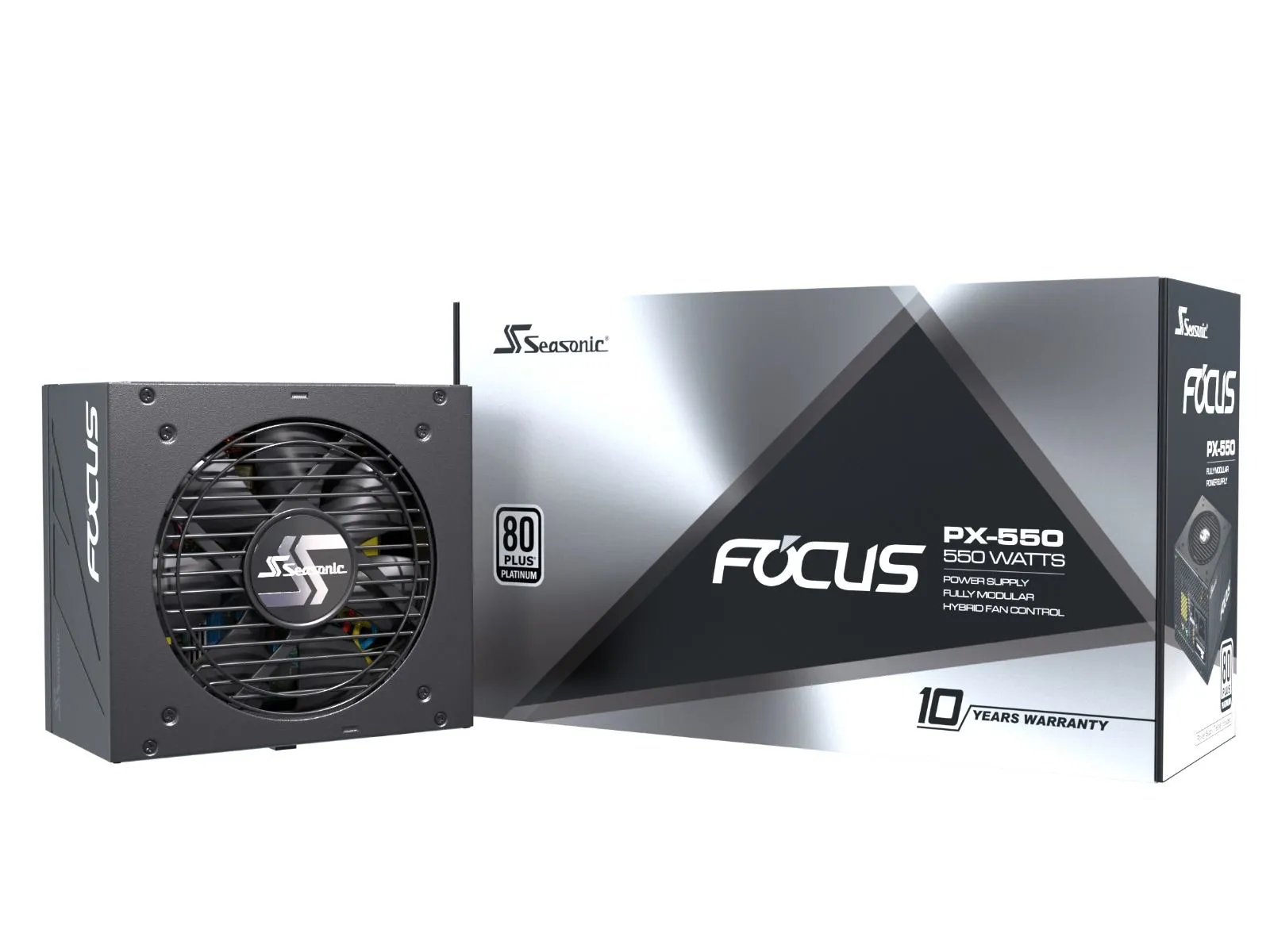 Seasonic Focus PX 550W - Power supply, 80 Plus Platinum