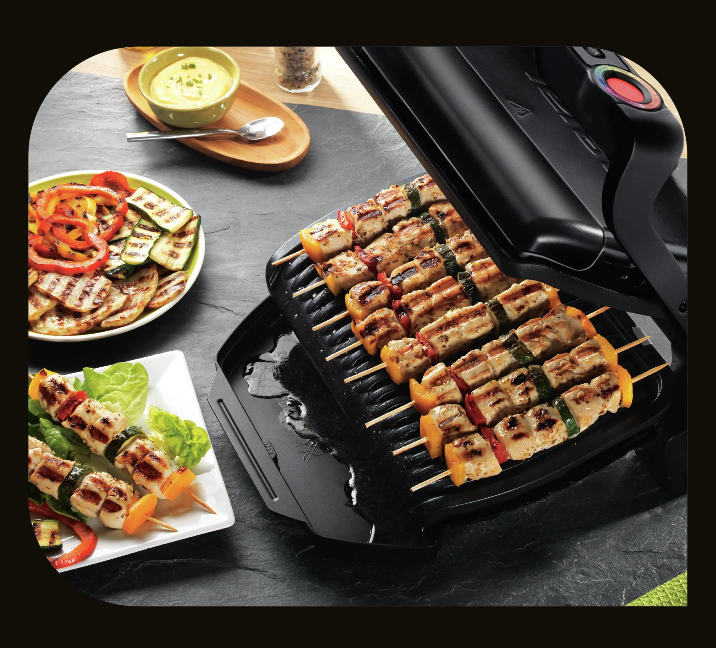 Tefal Optigrill - Snacking anf Baking GC7148 - black