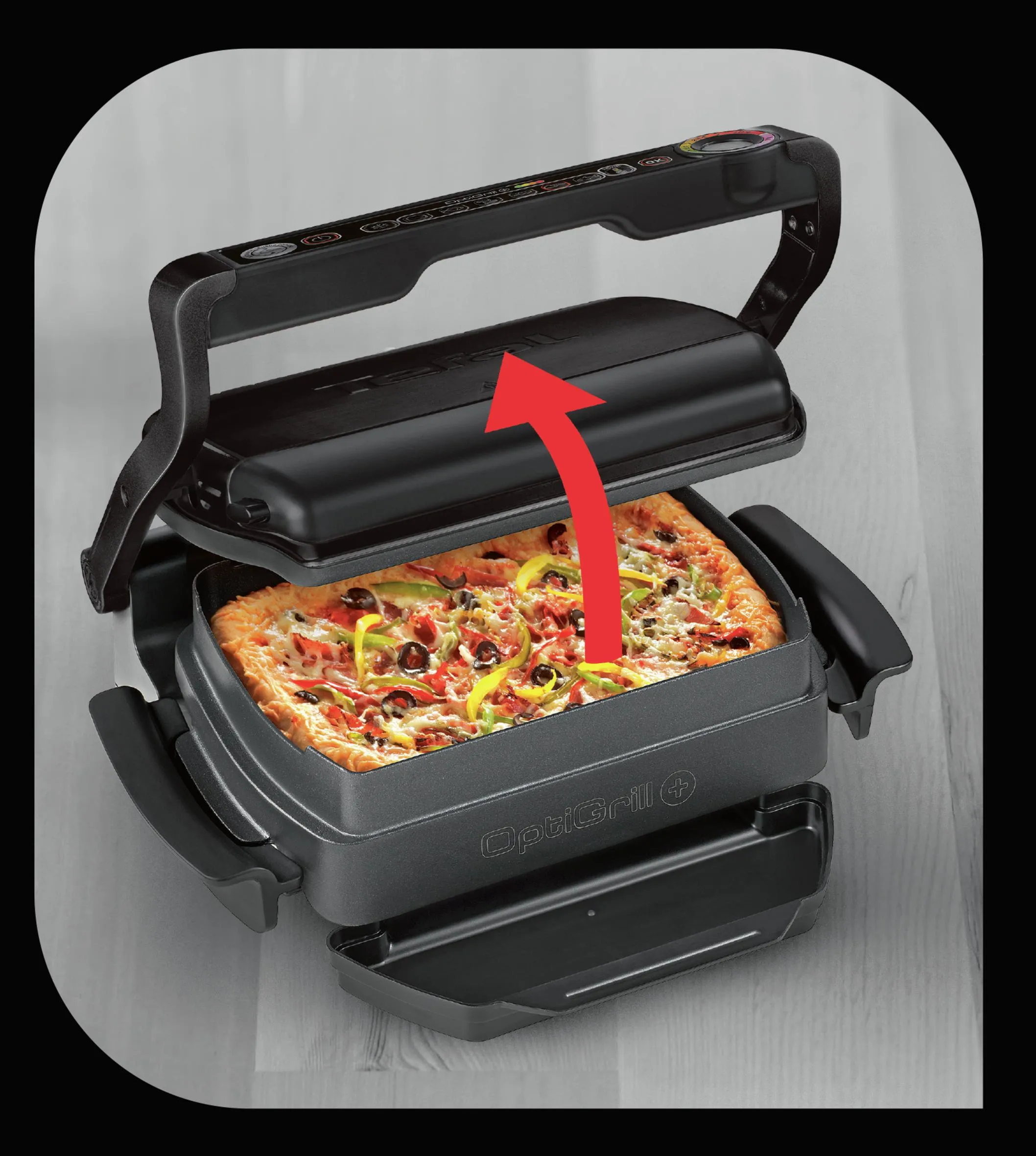 Tefal Optigrill - Snacking anf Baking GC7148 - black