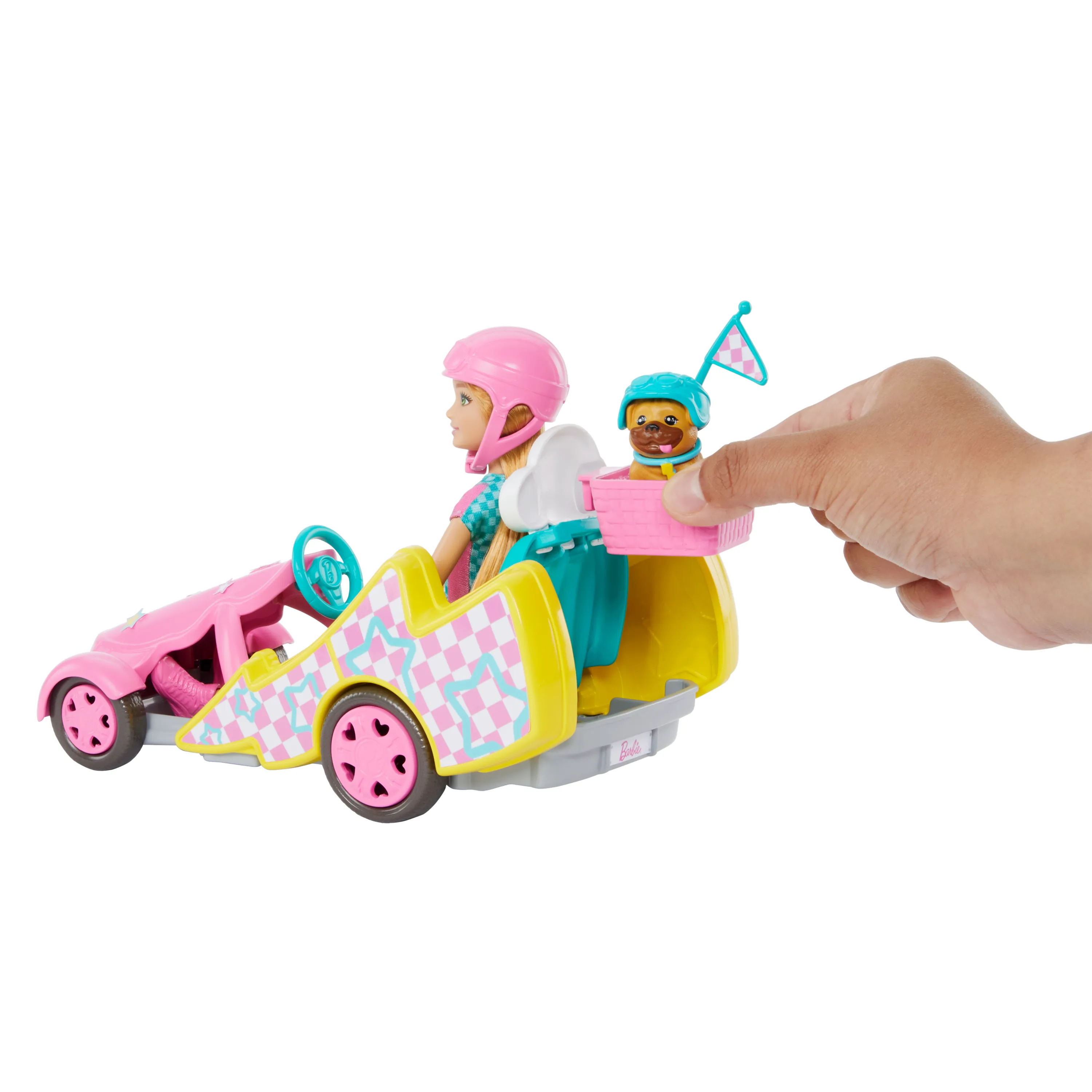 Mattel Barbie Family &amp; Friends Stacie Go-Kart Doll