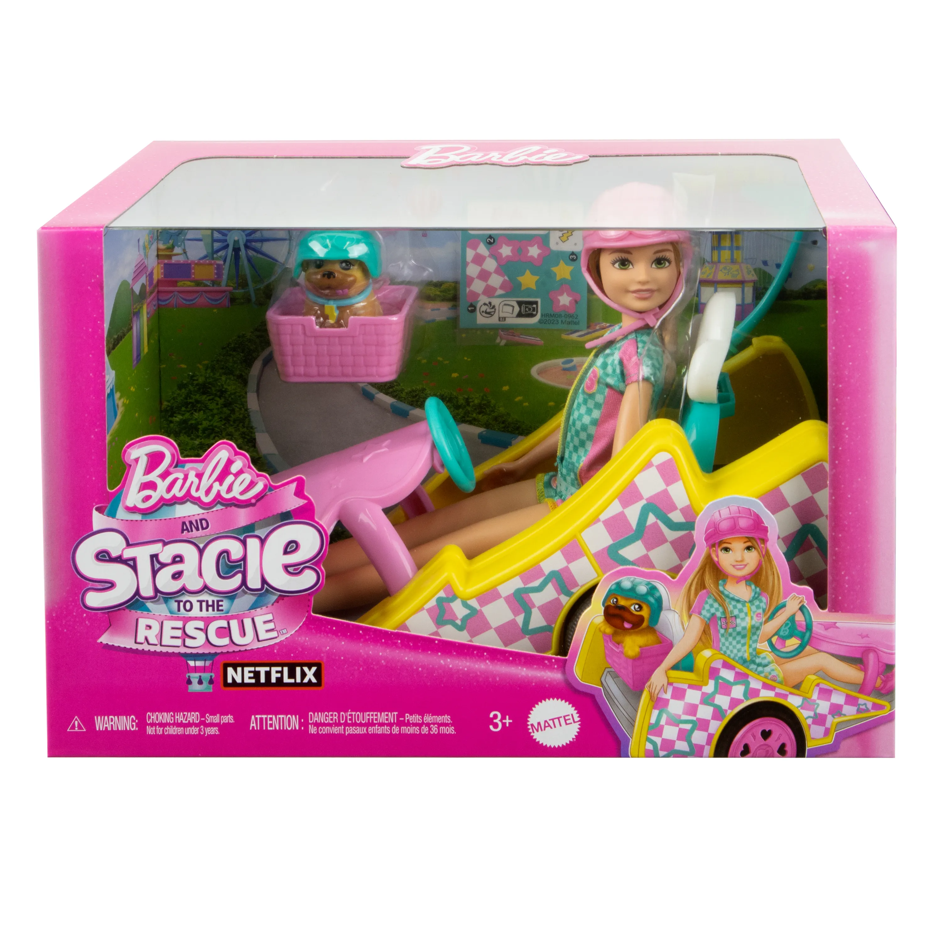 Mattel Barbie Family &amp; Friends Stacie Go-Kart Doll