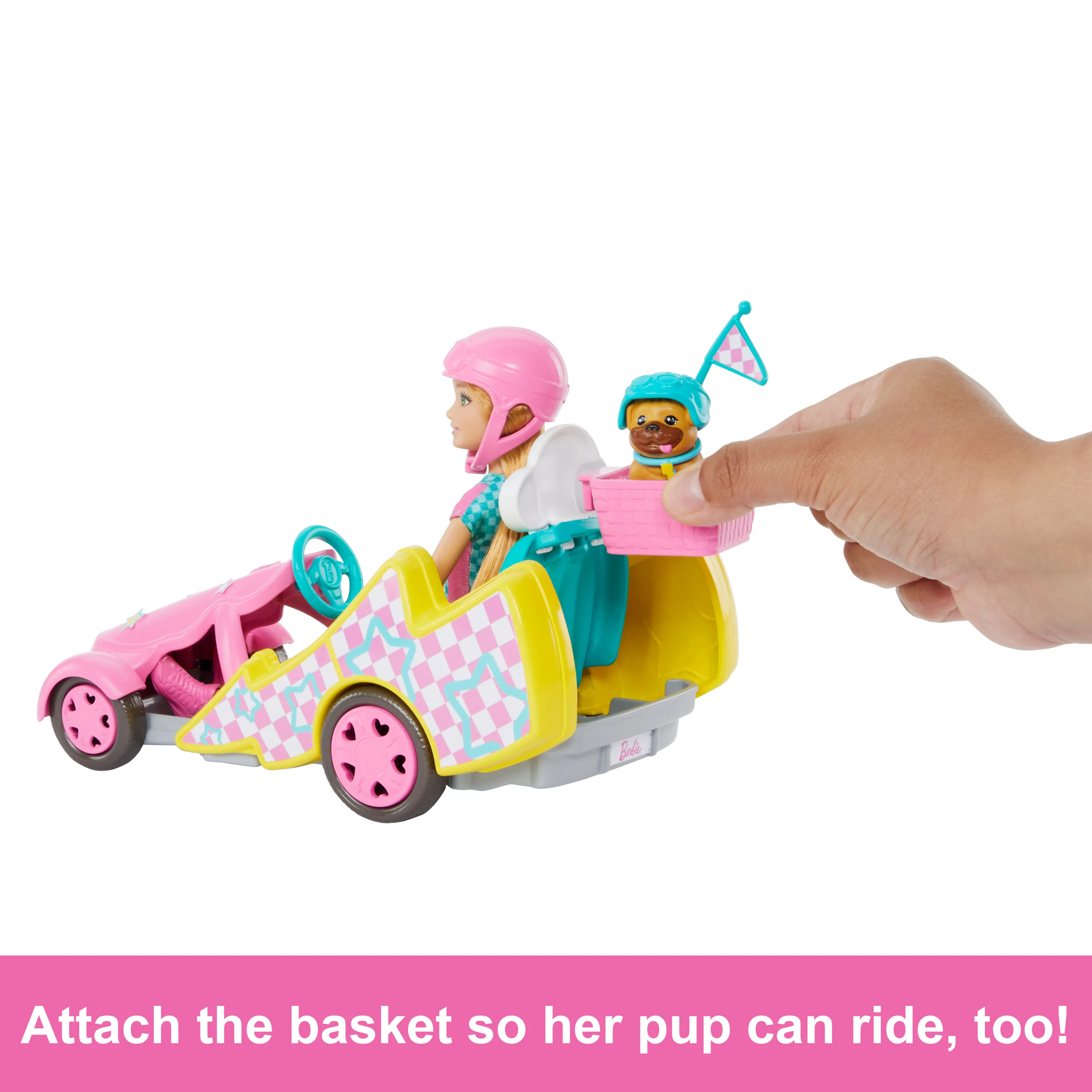 Mattel Barbie Family &amp; Friends Stacie Go-Kart Doll