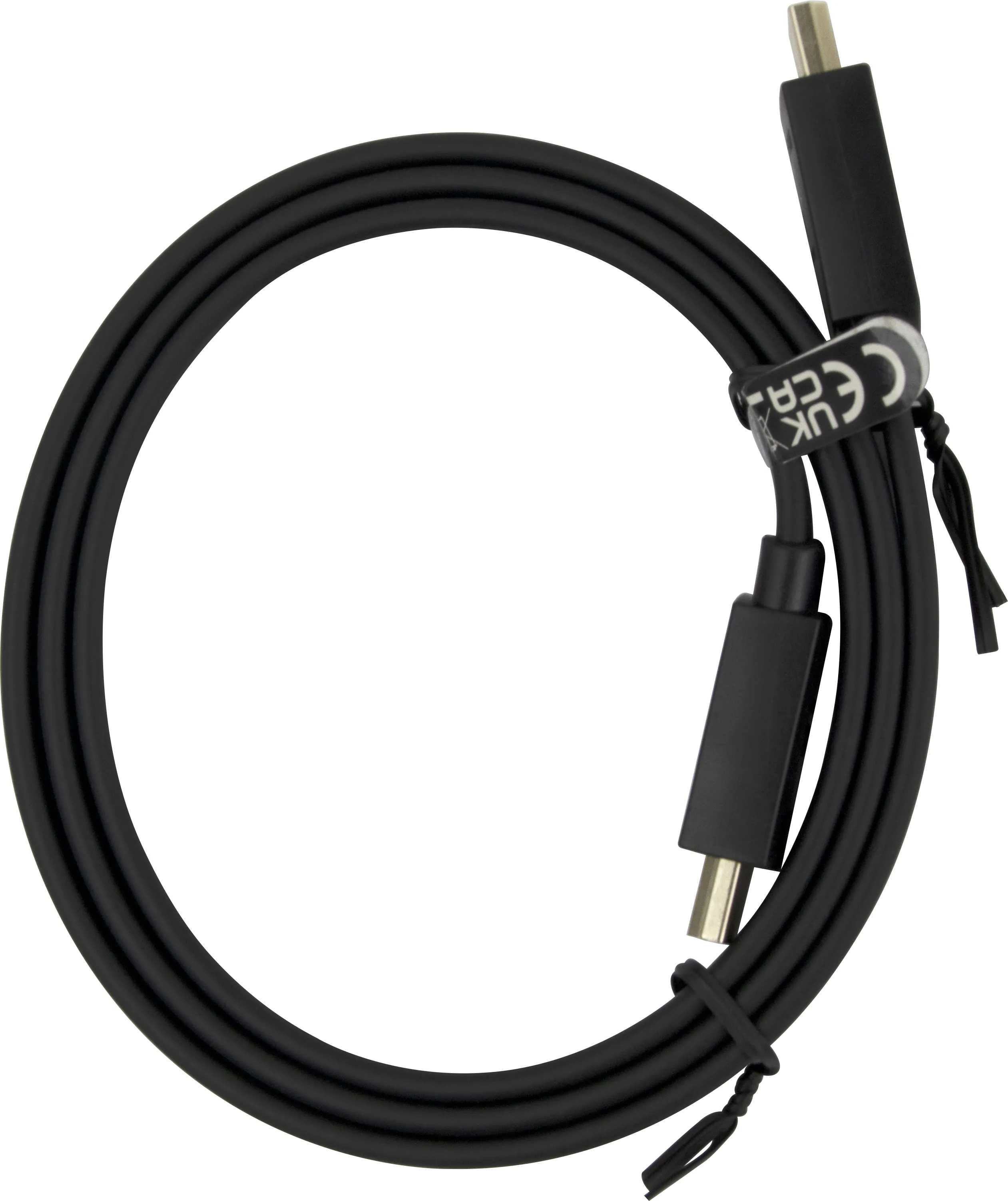 Deltaco HDMI 2.1 Flat - kabel, Svart, 1m