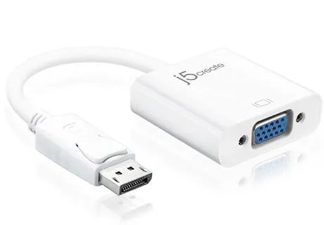 j5 create JDA114 - Aktiivinen DisplayPort - VGA-sovitin, 1920x1200