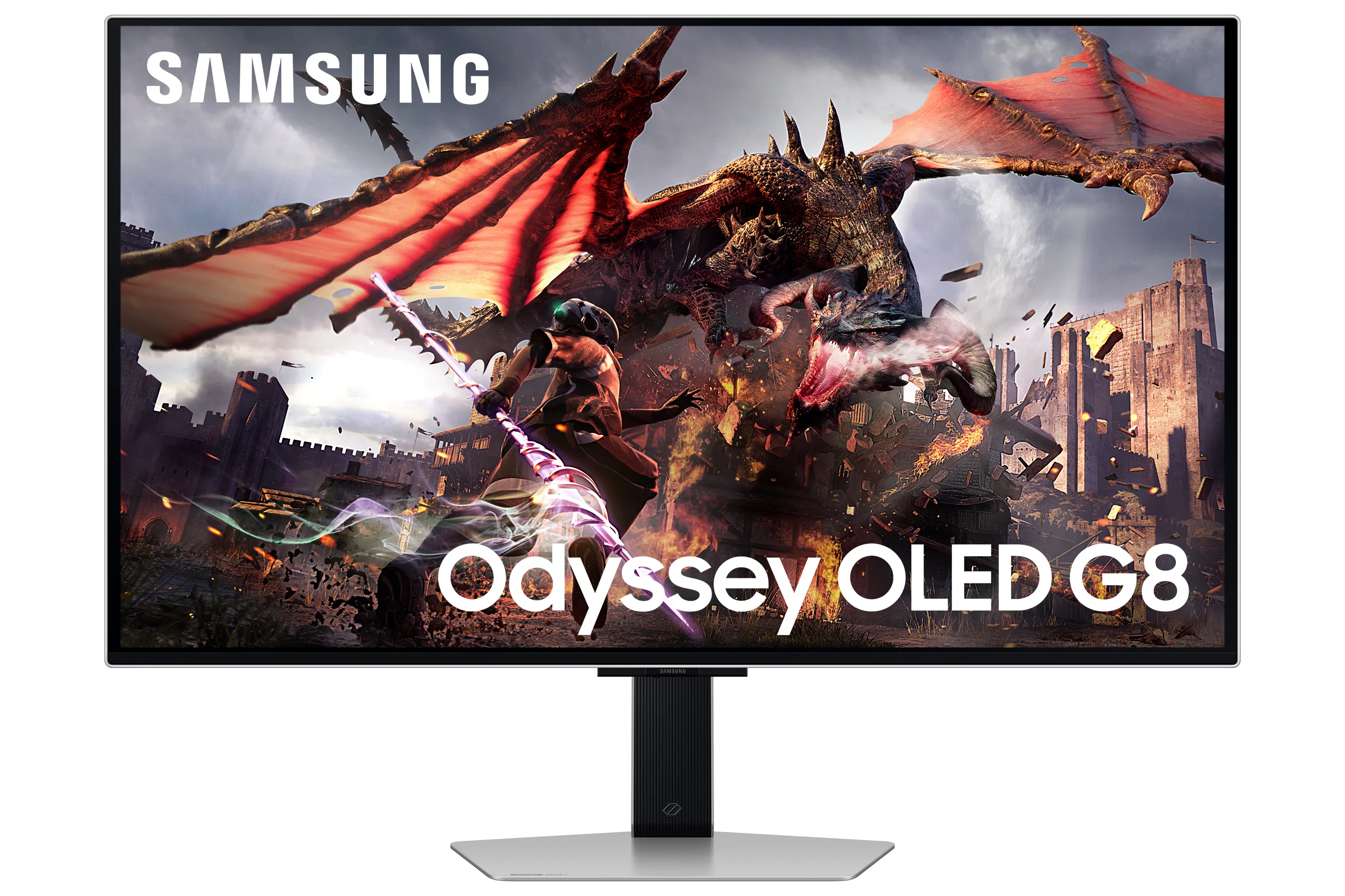 Samsung Odyssey G8 G80SD 32" 4K, OLED, 240Hz - gamingskärm