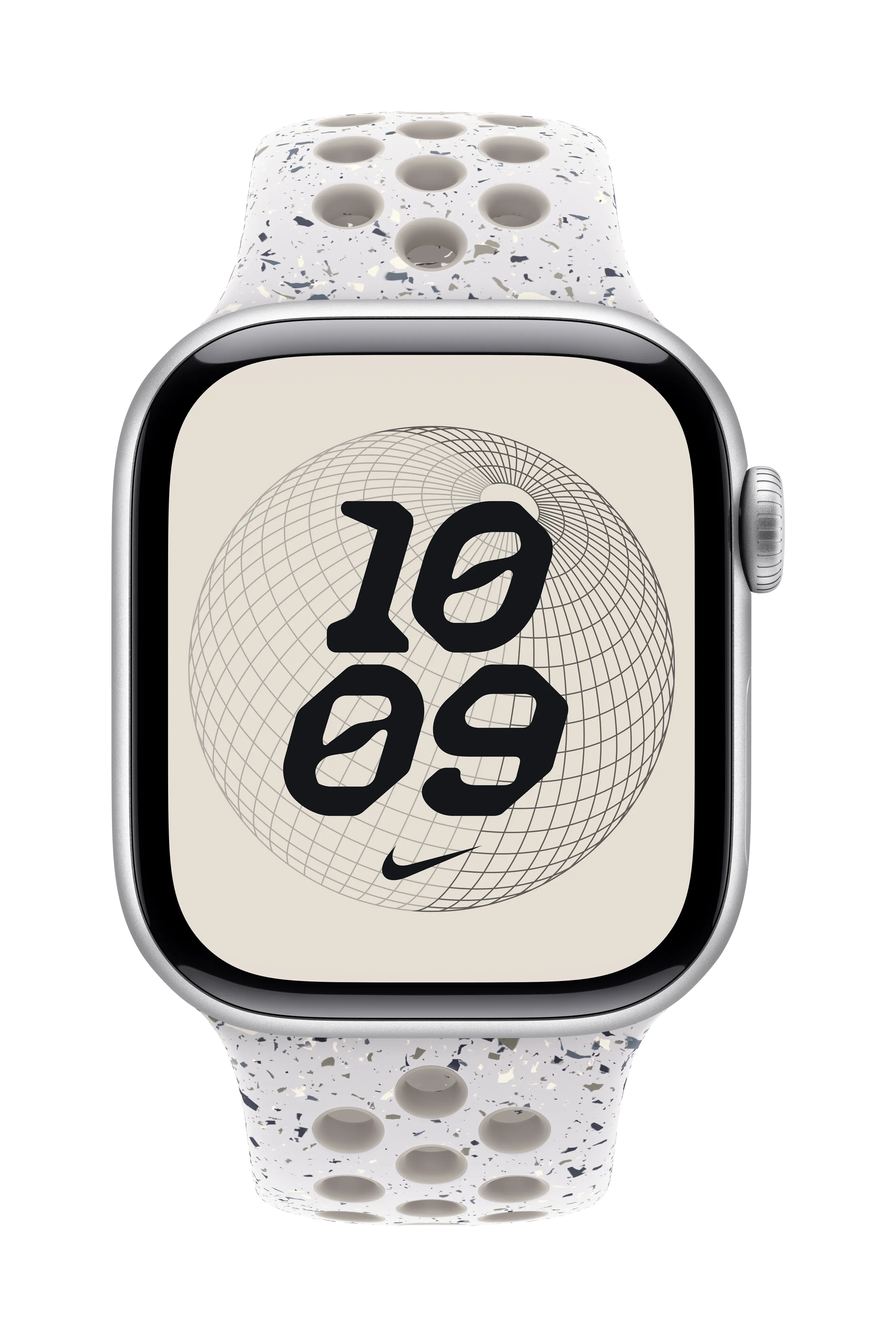 Apple Watch 40 mm Nike -sport-ranneke, veiled grey, S/M