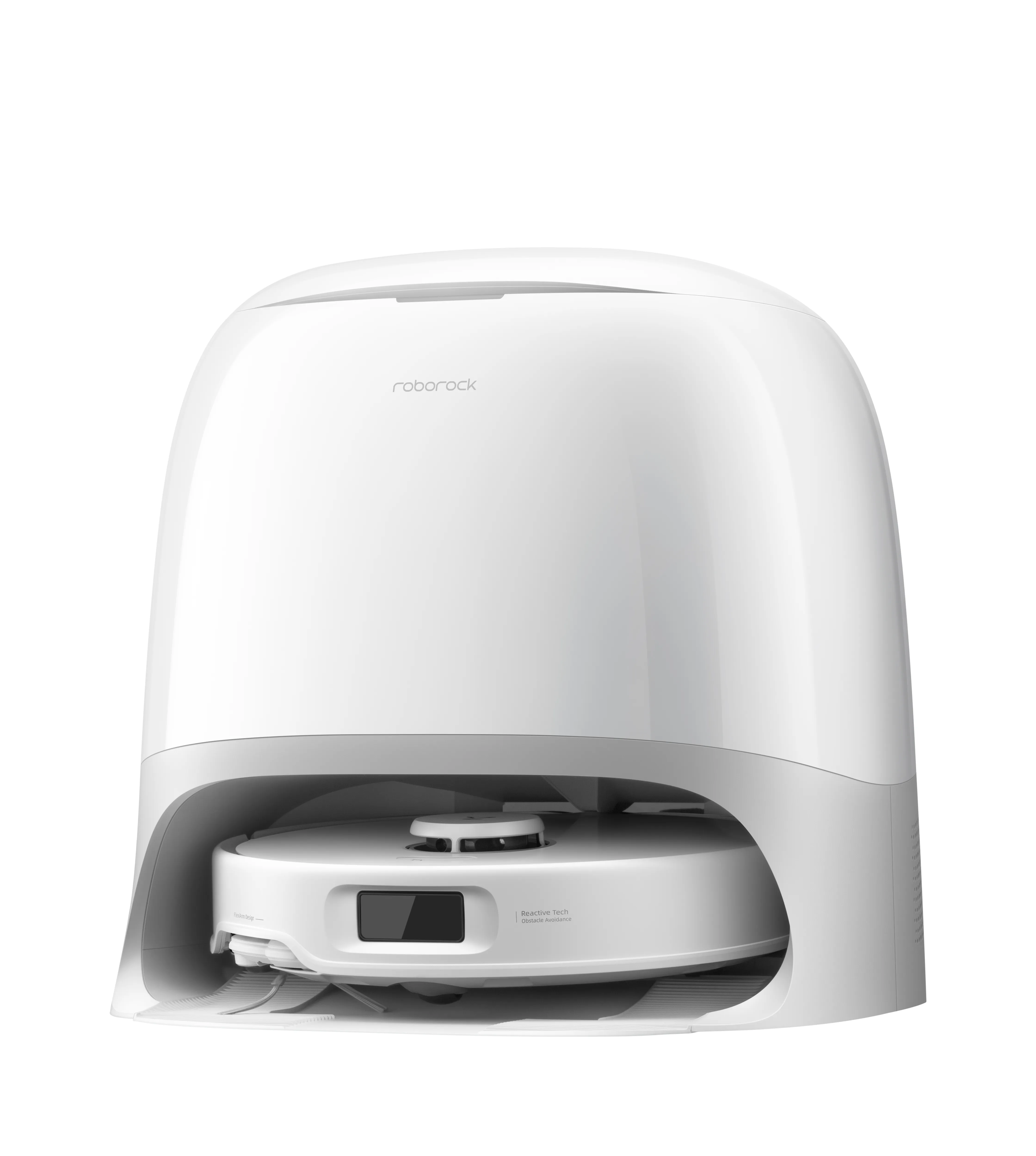 Roborock Qrevo Curv 5A1 -robotti-imuri, valkoinen