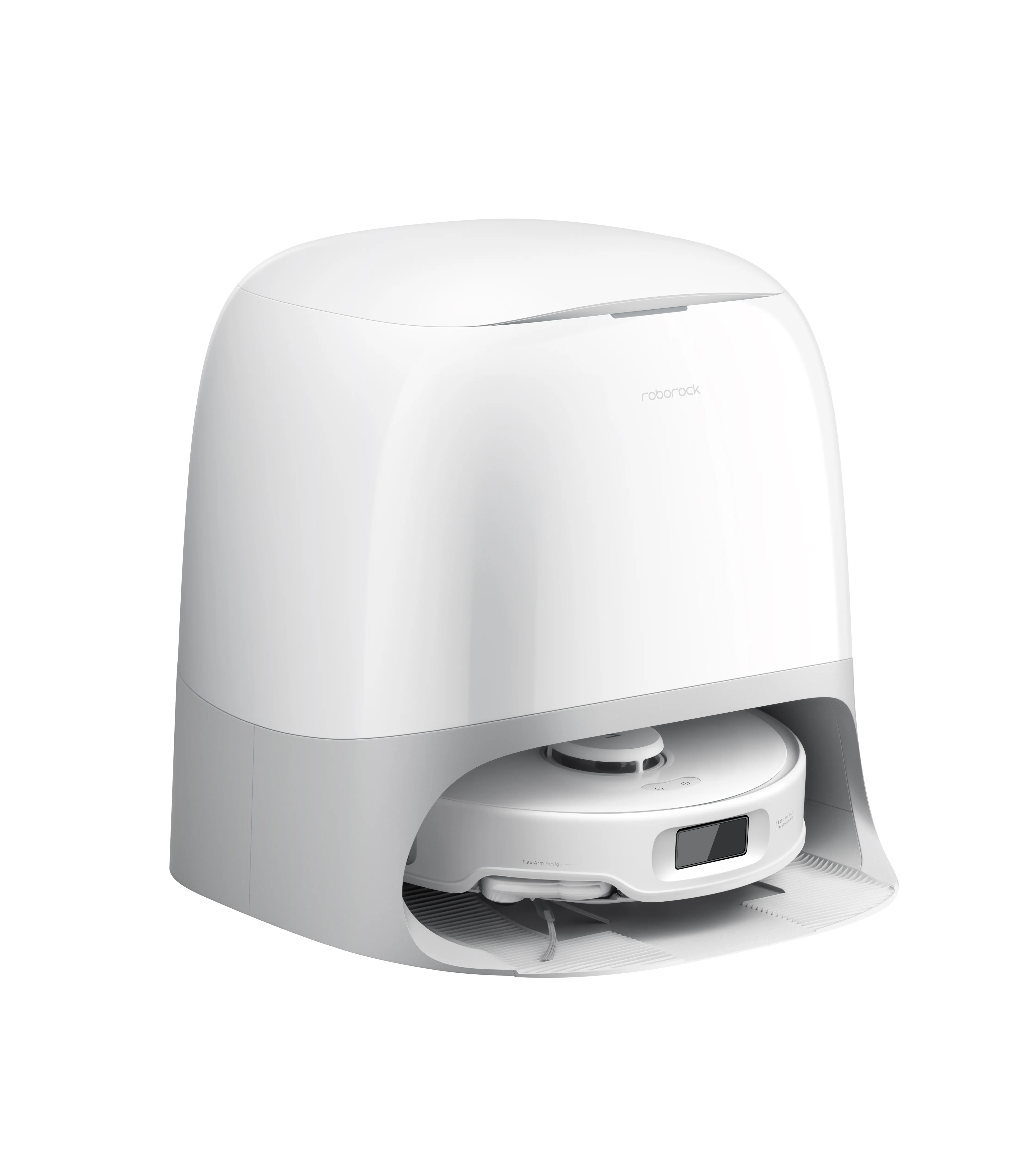 Roborock Qrevo Curv 5A1 -robotti-imuri, valkoinen