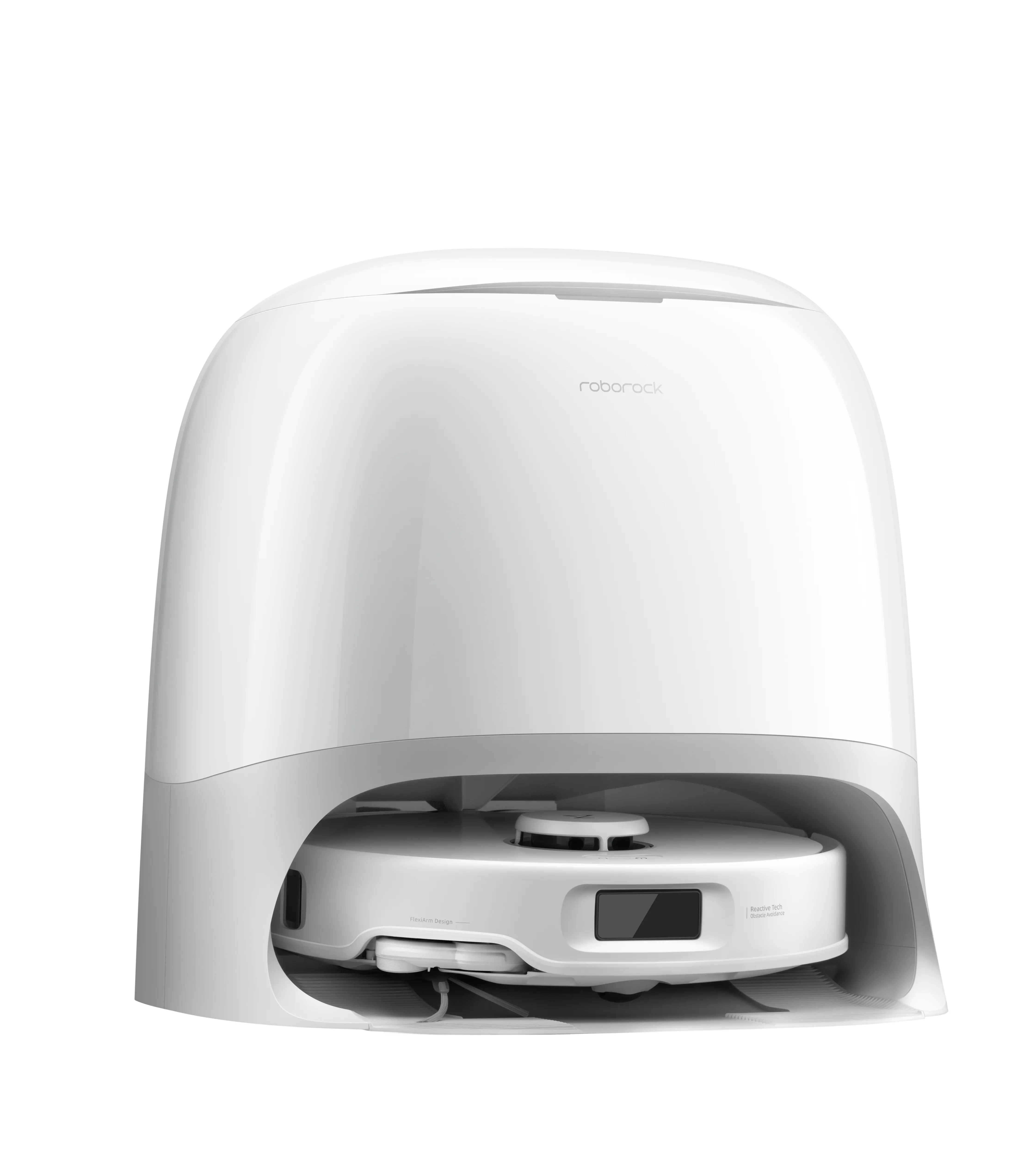 Roborock Qrevo Curv 5A1 -robotti-imuri, valkoinen