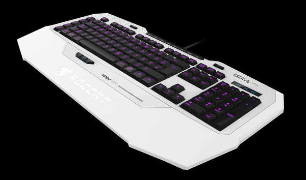 Roccat Isku FX Multicolor - Gaming Keyboard, White