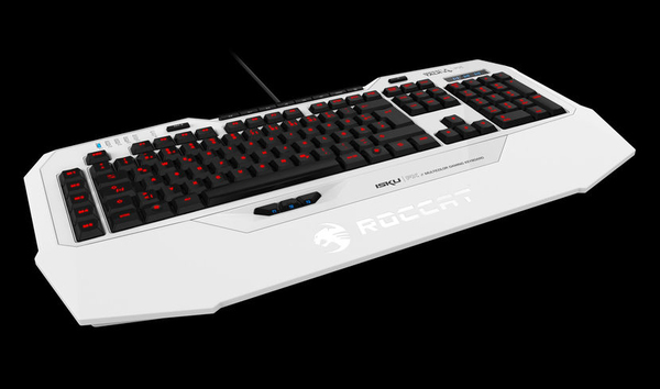 Roccat Isku FX Multicolor - Gaming Keyboard, White