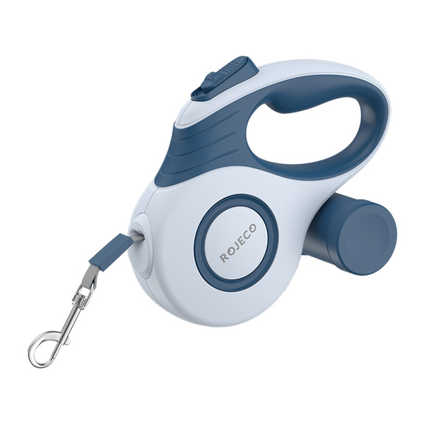 ROJECO A12 5 meters Automatic Retractable Dog Leash, Blue