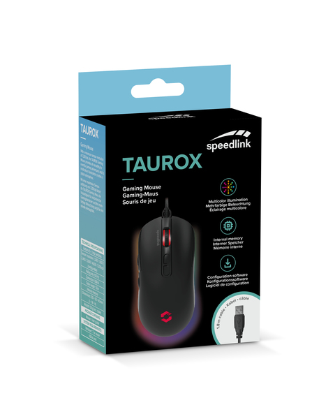 SpeedLink Taurox - gaming mouse, black
