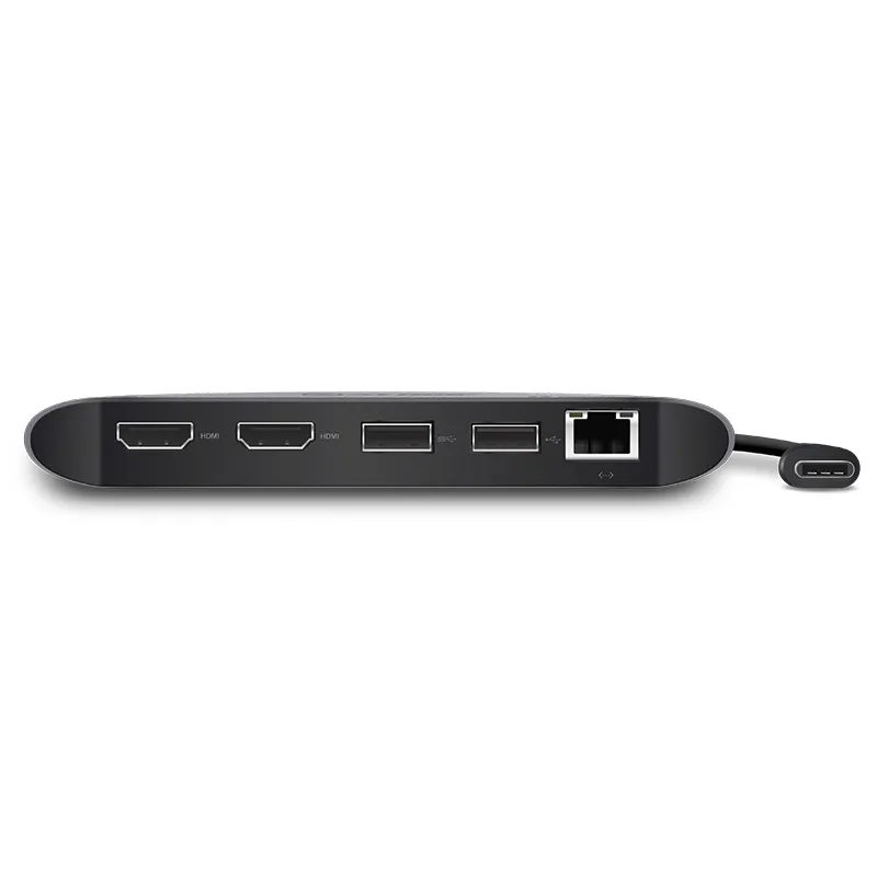ALOGIC ThunderBolt 3 Dual Display Port Portable Docking Station with 4K