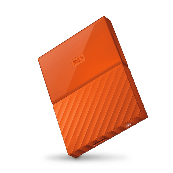 WD My Passport 4 TB - extern h&aring;rddisk , Orange