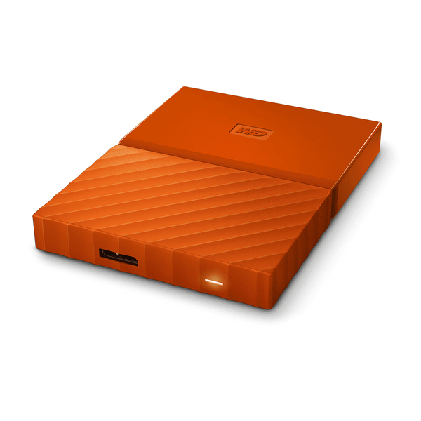 WD My Passport 4 TB - extern h&aring;rddisk , Orange