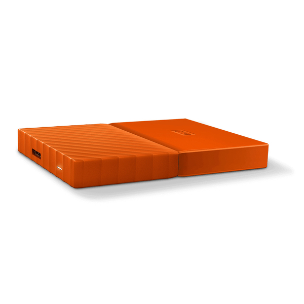 WD My Passport 4 TB - extern h&aring;rddisk , Orange