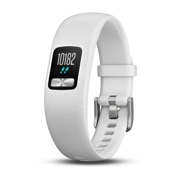 Garmin Vivofit 4, S/M - aktivitetsarmband, Vit
