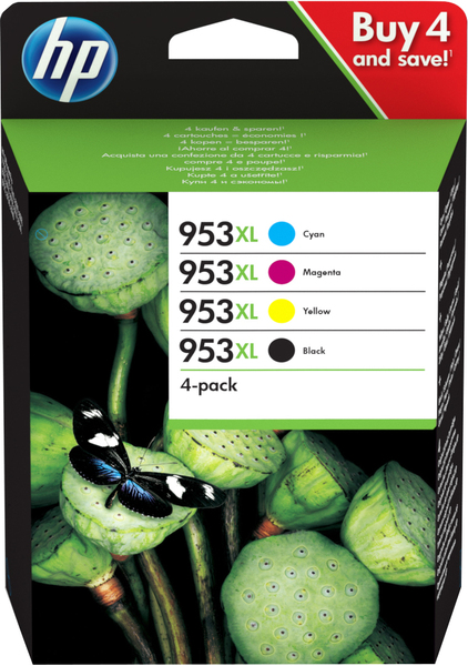 No953XL High Yield C/M/Y/K Ink Cartridge