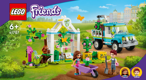 Lego Friends tree planting vehicle 41707