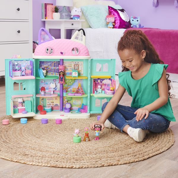 Spin Master Gabby's Dollhouse Garden Set with Kitty Fairy Play Figure