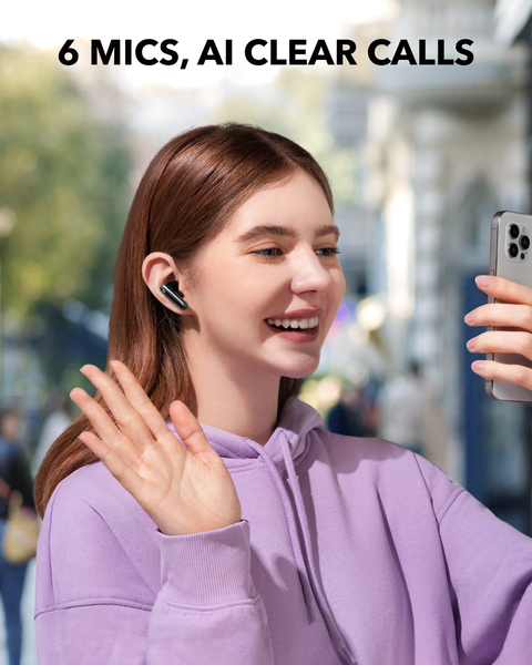 Anker Soundcore P40i - wireless earbuds, Black