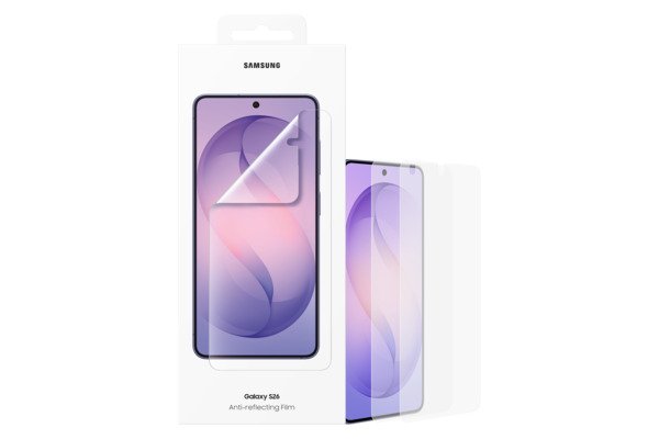 Samsung Anti-Reflecting Protective Film for Galaxy S26 with applicator