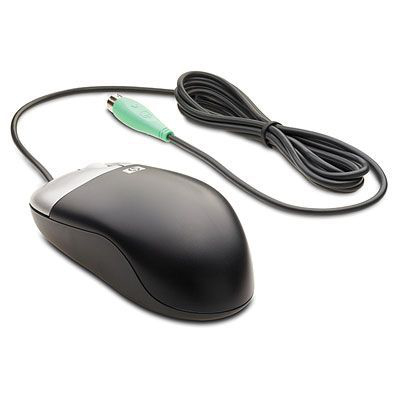 2-Button Optical Scroll Mouse PS/2 Black