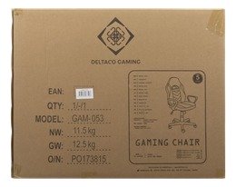Deltaco Gaming GAM-053 - gaming chair, Black/Orange